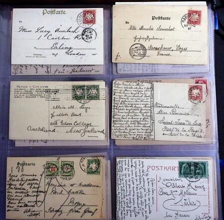 1873-1970, Extensive collection of postal stationery