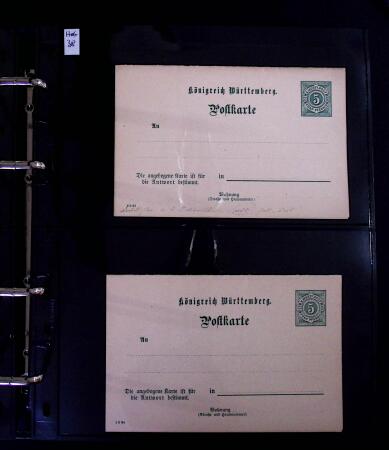 1863-1915, Extensive collection of postal stationery