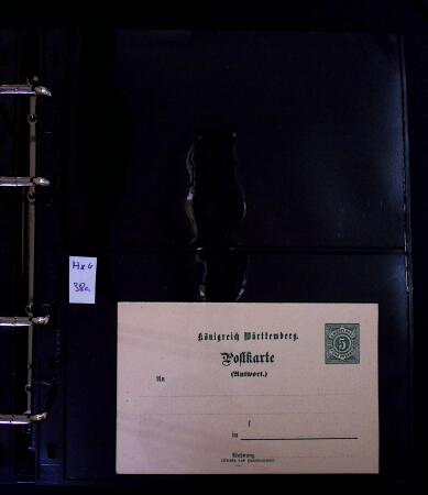 1863-1915, Extensive collection of postal stationery