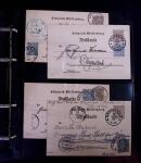 1863-1915, Extensive collection of postal stationery