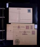 1863-1915, Extensive collection of postal stationery
