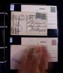 1863-1915, Extensive collection of postal stationery