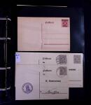 1863-1915, Extensive collection of postal stationery