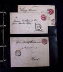1863-1915, Extensive collection of postal stationery