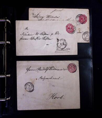 1863-1915, Extensive collection of postal stationery