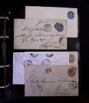 1863-1915, Extensive collection of postal stationery
