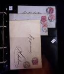 1863-1915, Extensive collection of postal stationery