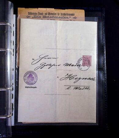 1863-1915, Extensive collection of postal stationery