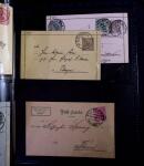 1863-1915, Extensive collection of postal stationery