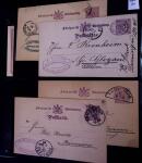 1863-1915, Extensive collection of postal stationery