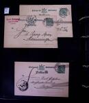 1863-1915, Extensive collection of postal stationery