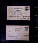 1863-1915, Extensive collection of postal stationery