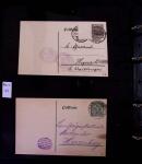 1863-1915, Extensive collection of postal stationery