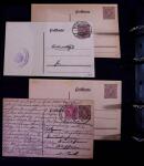 1863-1915, Extensive collection of postal stationery