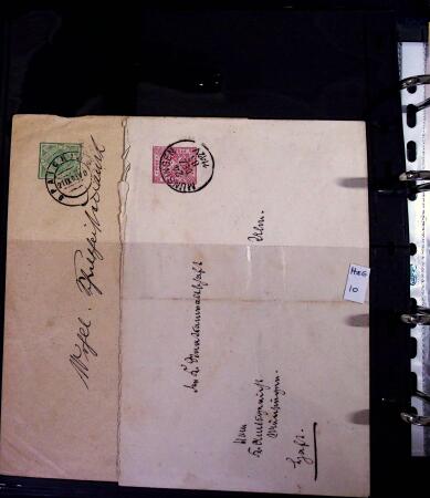 1863-1915, Extensive collection of postal stationery