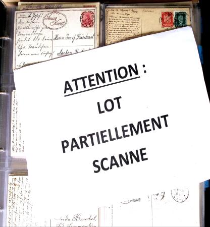 1900-45, Two large volumes with 100s of postcards ordered