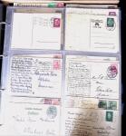 1900-45, Two large volumes with 100s of postcards ordered