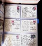1900-45, Two large volumes with 100s of postcards ordered