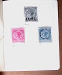 1857-85 Queen Victoria Ceylan issues on one stockcard