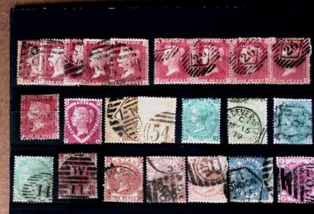 1840-1930, Valuable mint & used selection on five stockcards