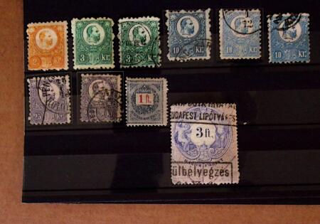 1850-1928, Mint & used selection on 8 stockcards showing