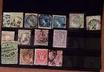 1850-1928, Mint & used selection on 8 stockcards showing