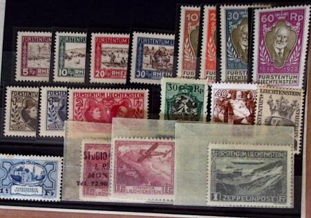 1850-1928, Mint & used selection on 8 stockcards showing
