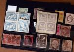 1851-1950, Mint & used selection on three stockcards