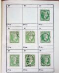 1861-82 LARGE HERMES HEAD: Selection of 95 stamps on