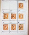 1861-82 LARGE HERMES HEAD: Selection of 95 stamps on