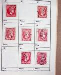 1861-82 LARGE HERMES HEAD: Selection of 95 stamps on