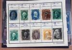 1857-1920, Chiefly 19th century stamps on seven stockcards,