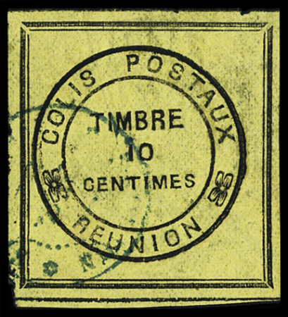 Colis-postaux n°1 obl. càd bleu, TTB