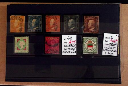1850-1940, Mint & used all-world selection on 22 stockcards
