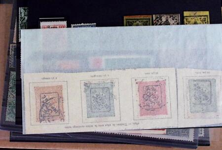 1850-1940, Mint & used all-world selection on 22 stockcards