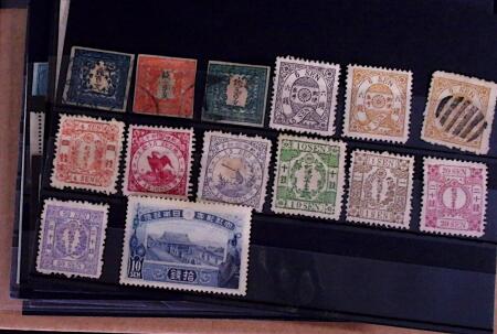1850-1940, Mint & used all-world selection on 22 stockcards