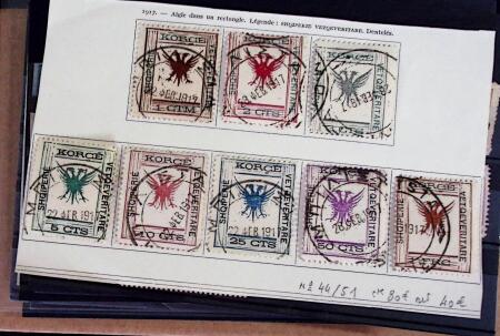 1850-1940, Mint & used all-world selection on 22 stockcards
