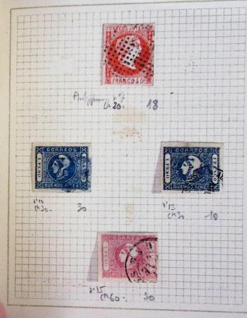 1850-1940, Mint & used all-world selection on 22 stockcards