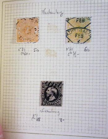 1850-1940, Mint & used all-world selection on 22 stockcards