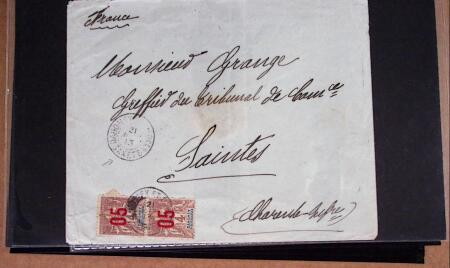 1871-1913, Lot de 12 lettres et cartes dont très précoce