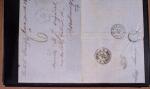 1871-1913, Lot de 12 lettres et cartes dont très précoce