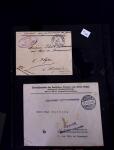1791-1933, Lot of 73 covers and cards from the classic