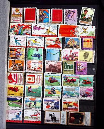 1964-85, Mint lot of China on stockpages, mostly 1970s