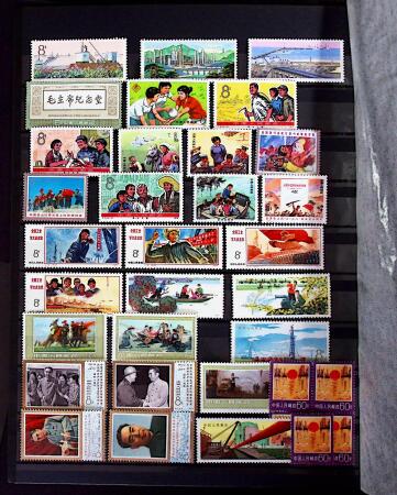 1964-85, Mint lot of China on stockpages, mostly 1970s