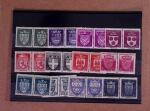 1849-1970, Belle sélection de timbres neufs et oblitérés