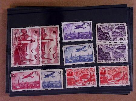 1849-1970, Belle sélection de timbres neufs et oblitérés