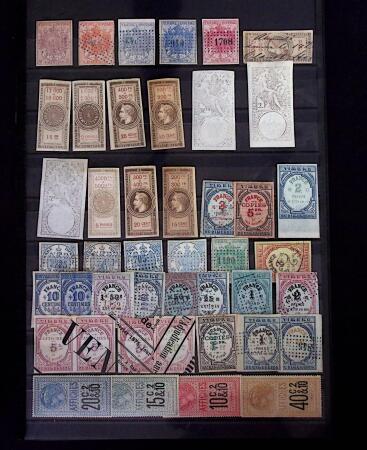 1849-1970, Belle sélection de timbres neufs et oblitérés