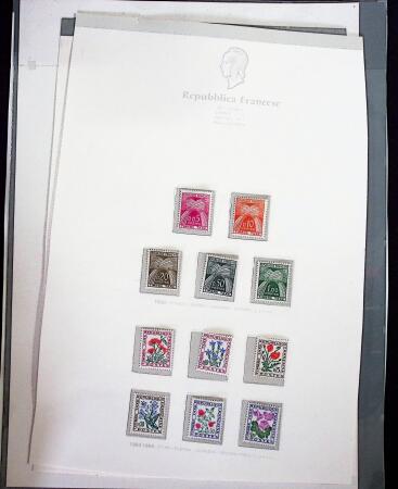1849-1970, Belle sélection de timbres neufs et oblitérés