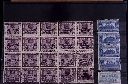 1849-1970, Belle sélection de timbres neufs et oblitérés