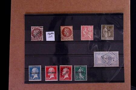 1849-1970, Belle sélection de timbres neufs et oblitérés